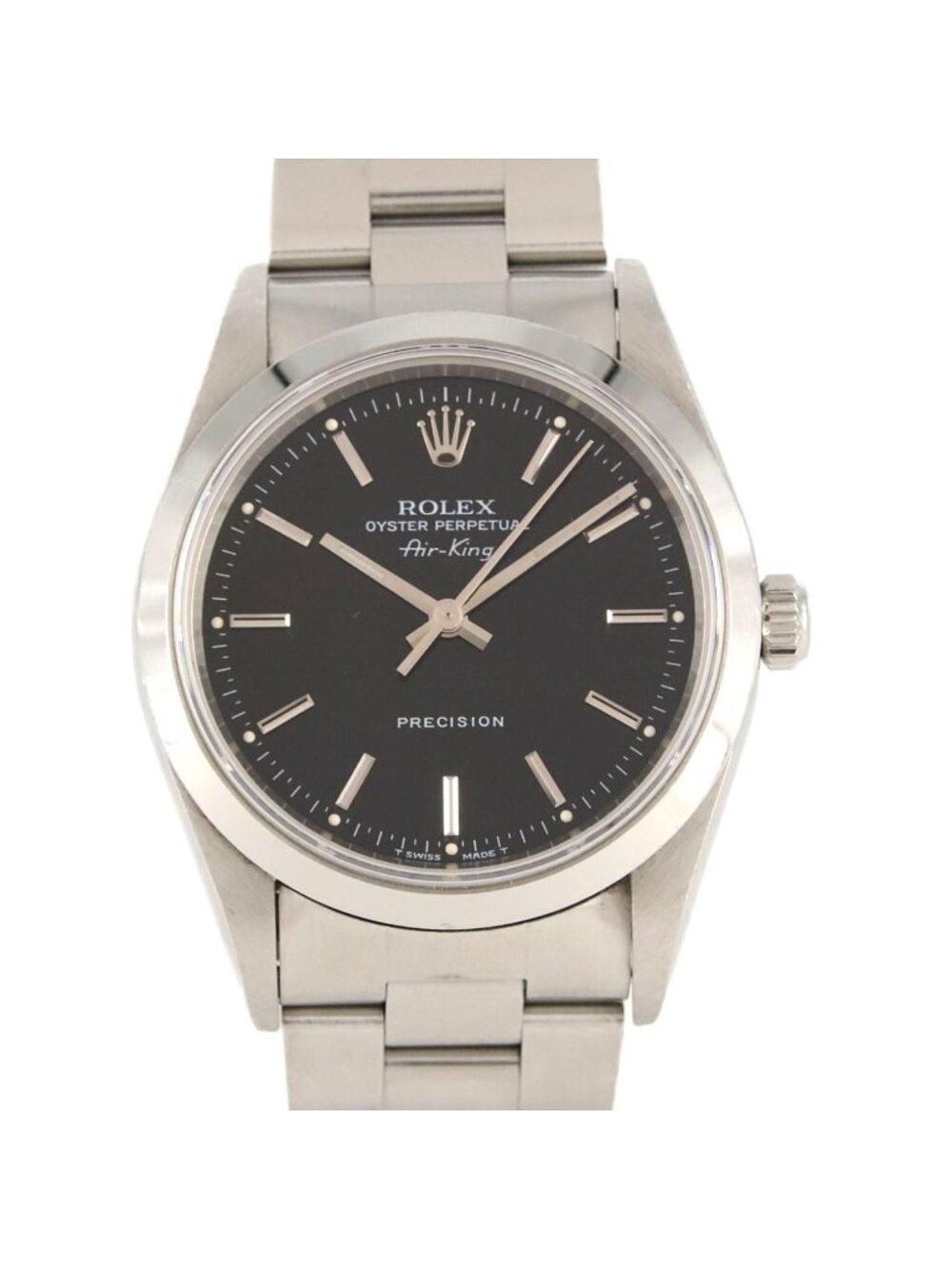 Rolex Air King SS Automatic T Number Watch